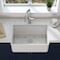 Kibi K2-SF30, Undermount, Farmhouse/Apron Mount, Glossy White Finish K2-SF30 - alternate 7